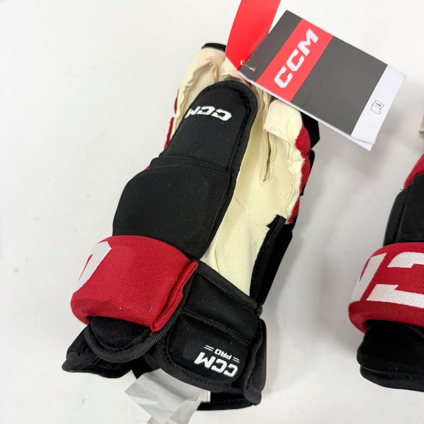 New Black and Red CCM HG97 Gloves | Hurricanes | 15" - #191035207516