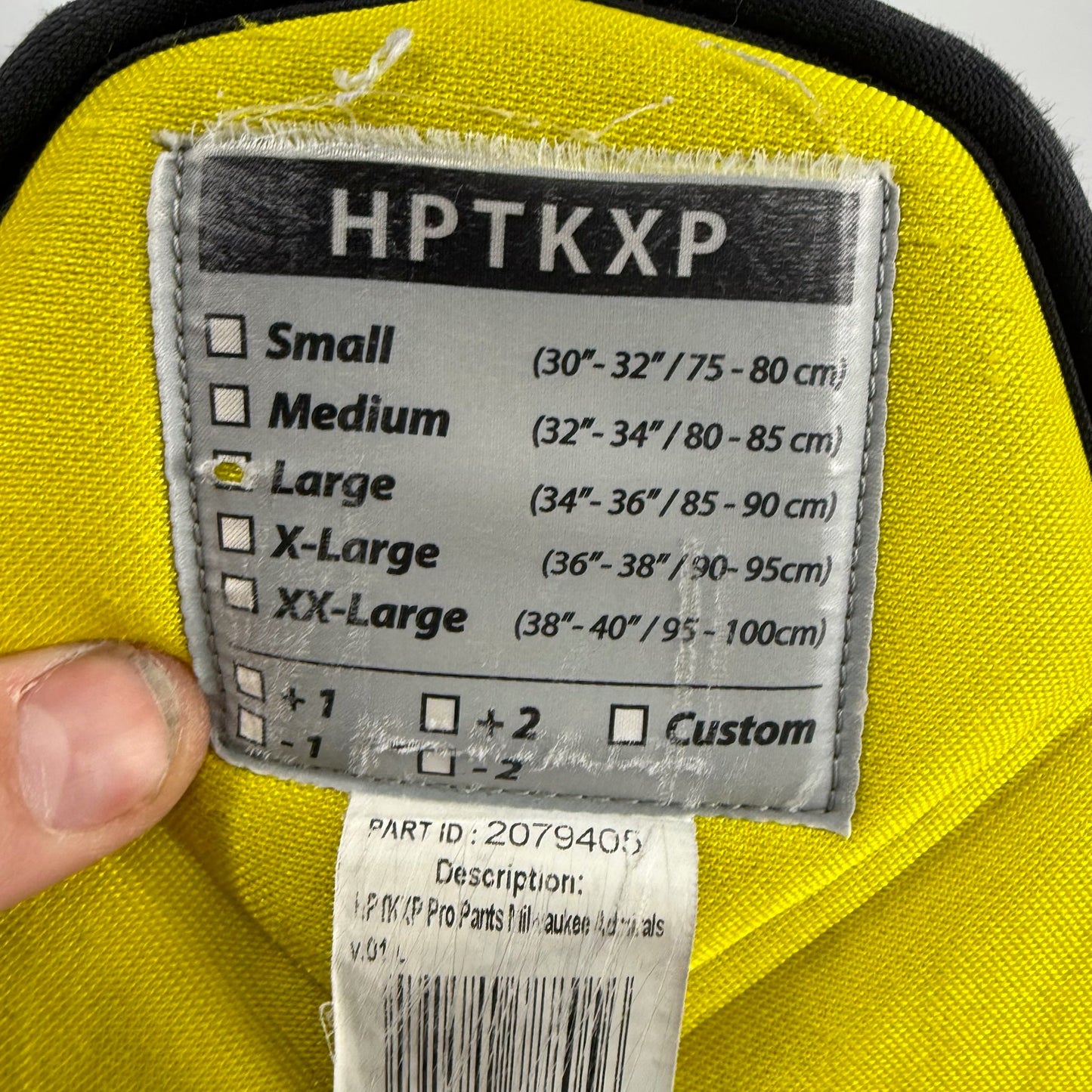 Used Navy CCM HPTKXP Pants | L | F485 - Top Flight Hockey