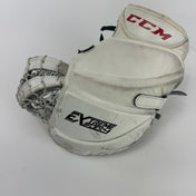 Used Vegas Knights White and Gold CCM E Flex 4 Glove | Regular | 590 Break | Subban