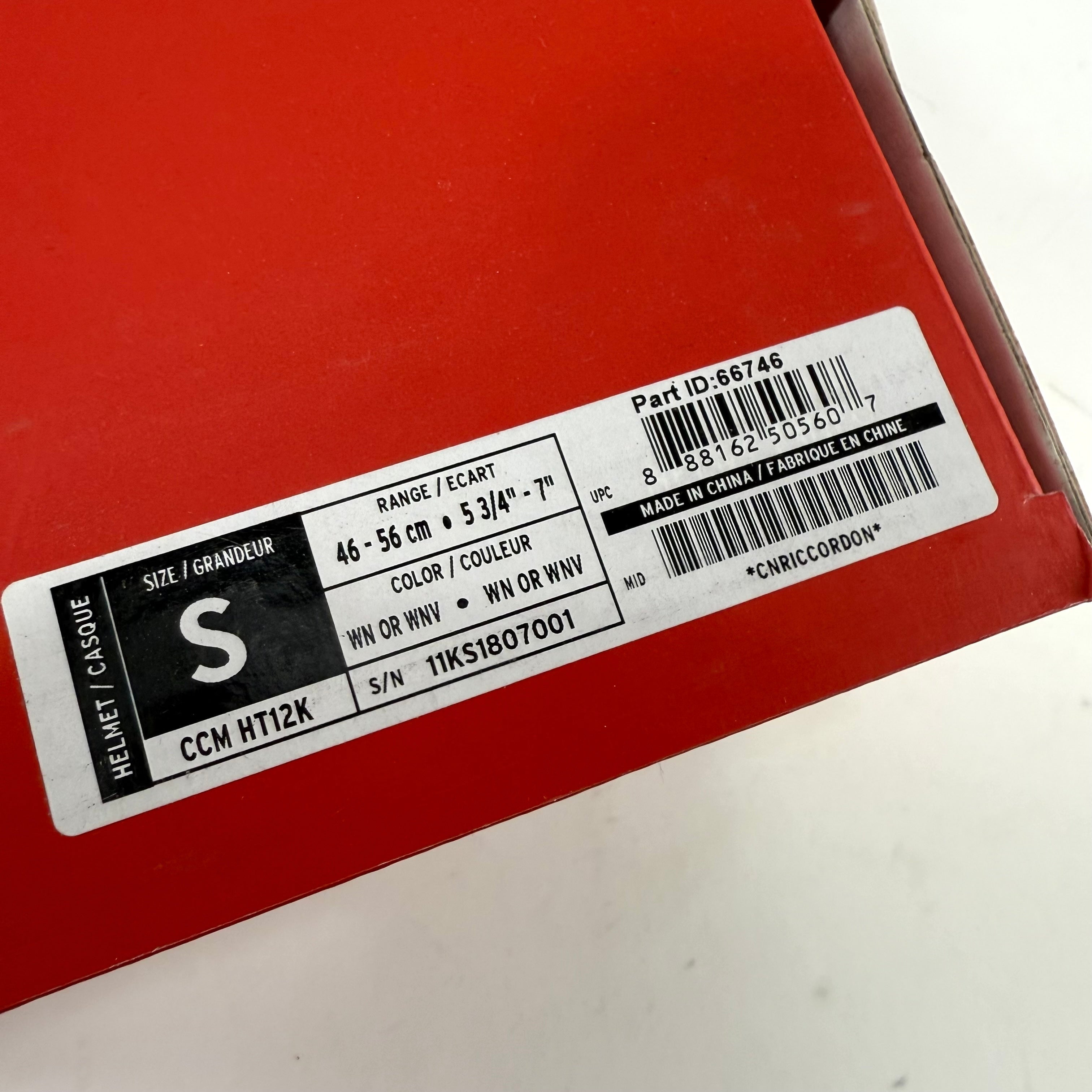 New Navy CCM 12K Helmet | Small - Top Flight Hockey