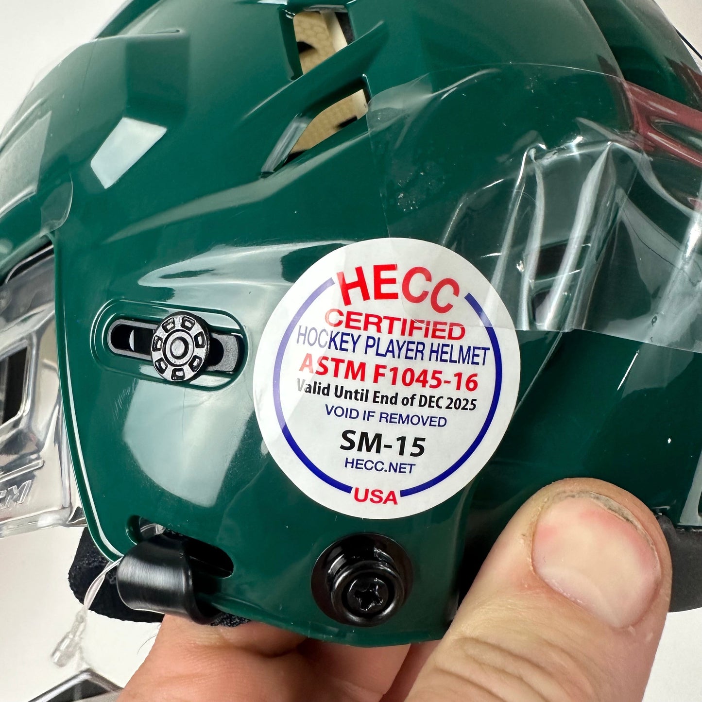 Brand New Dark Green CCM Tacks 110 Helmet In Box - Small - #CCM403 - Top Flight Hockey