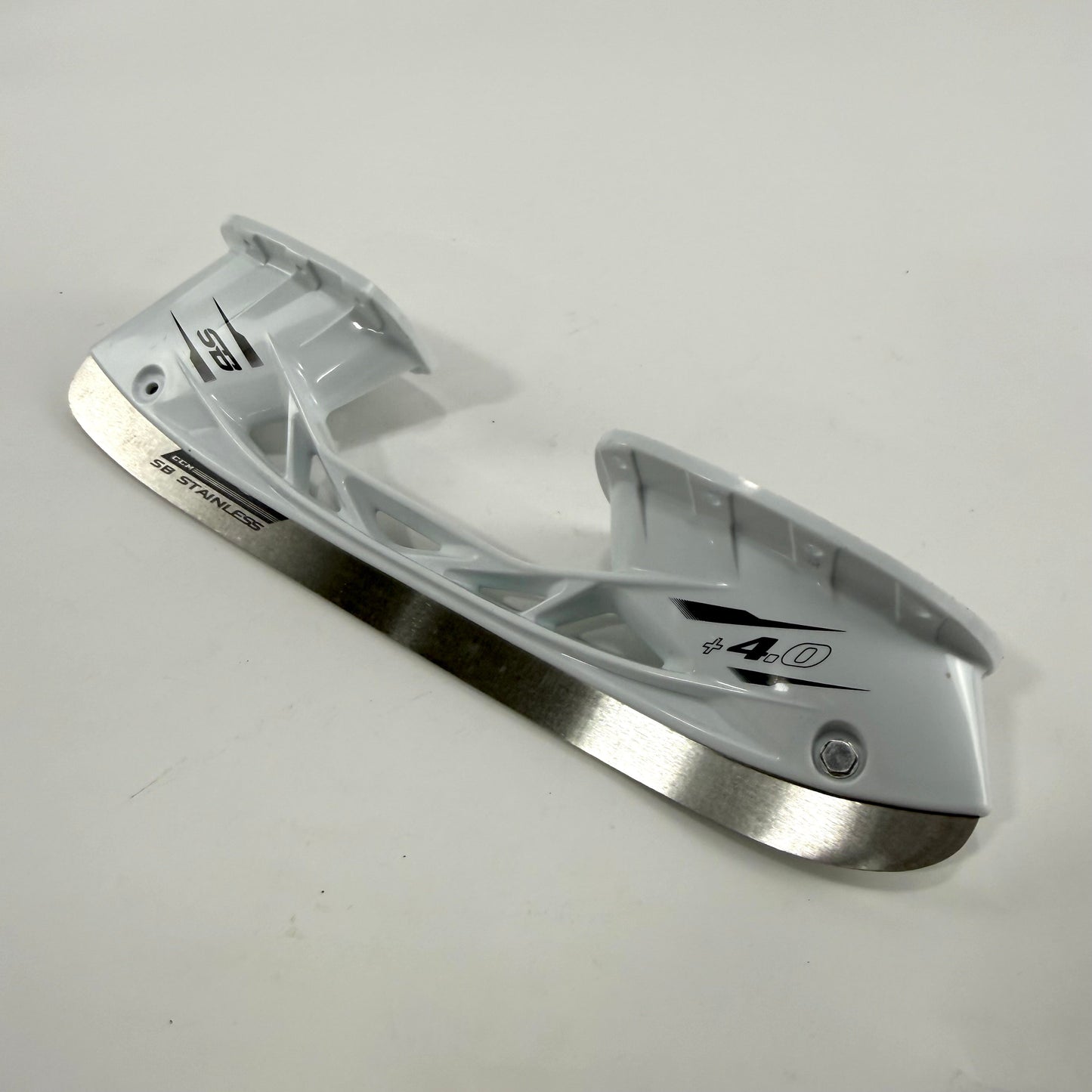 New CCM SB 4.0 Holder with Steel Right Skate | 312MM Right | J525 - Top Flight Hockey