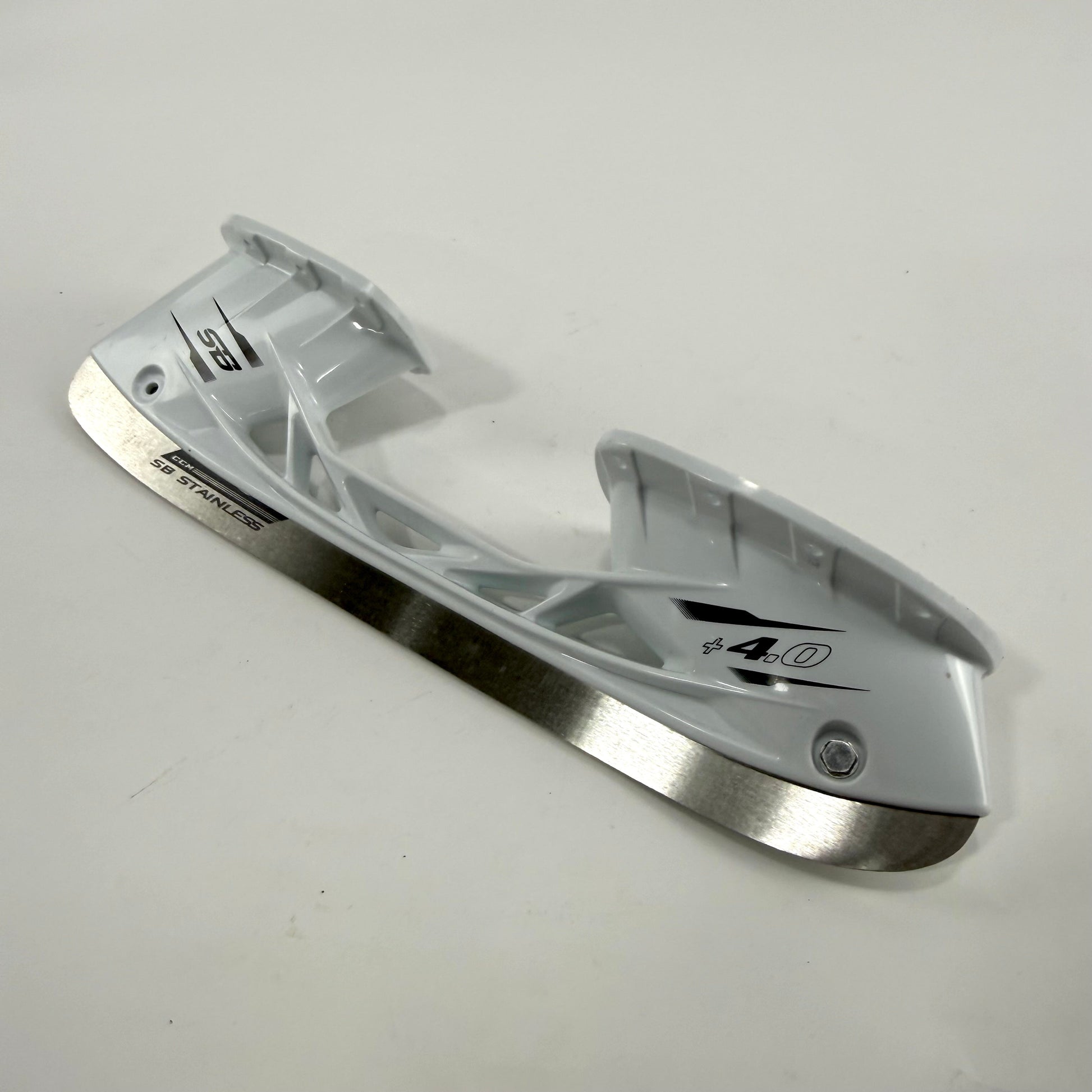 New CCM SB 4.0 Holder with Steel Right Skate | 312MM Right | J525 - Top Flight Hockey