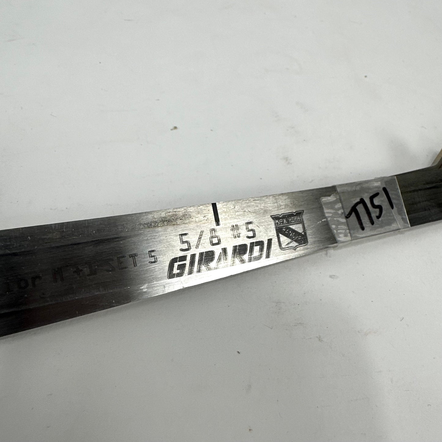 Used Bauer LS3 Steel | Girardi Rangers | 296MM | Set 5 | T151 - Top Flight Hockey
