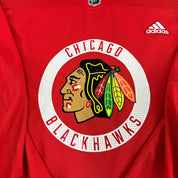 MACDOUGALL #85 - Red Chicago Blackhawks Practice Jersey - Adidas MIC Size 58 - Top Flight Hockey