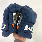 Used Navy CCM 4Roll Gloves | 15" | D375