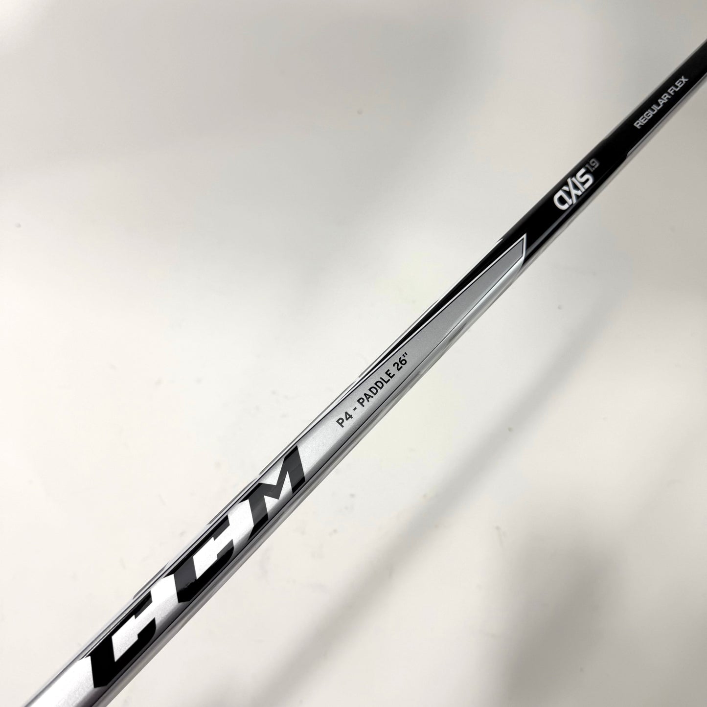 New Full Right CCM Axis 1.9 Goalie Stick | 26" Paddle P4 Curve | F18