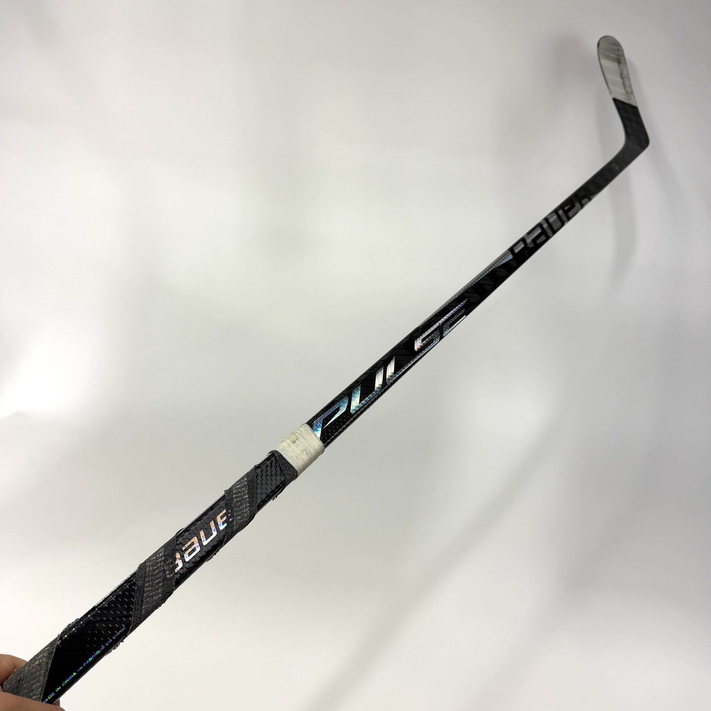 Used Silver Bauer Pulse | 65 Flex New Zegras Pro Curve Grip | AB444