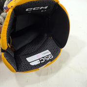 Used Yellow and Purple CCM Jetspeed Gloves | 14" | E551 - Top Flight Hockey