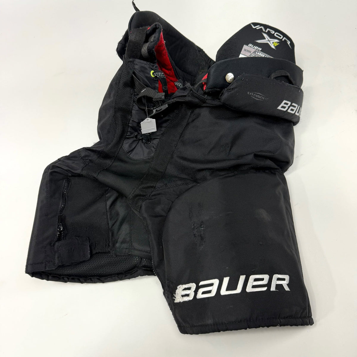 Used Black Bauer Vapor X-Womens Pants | Large | AB175 - Top Flight Hockey