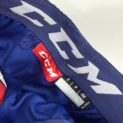 New Royal Blue CCM Youth Hockey Warm Up Pant | Youth S | #888600323541 - Top Flight Hockey