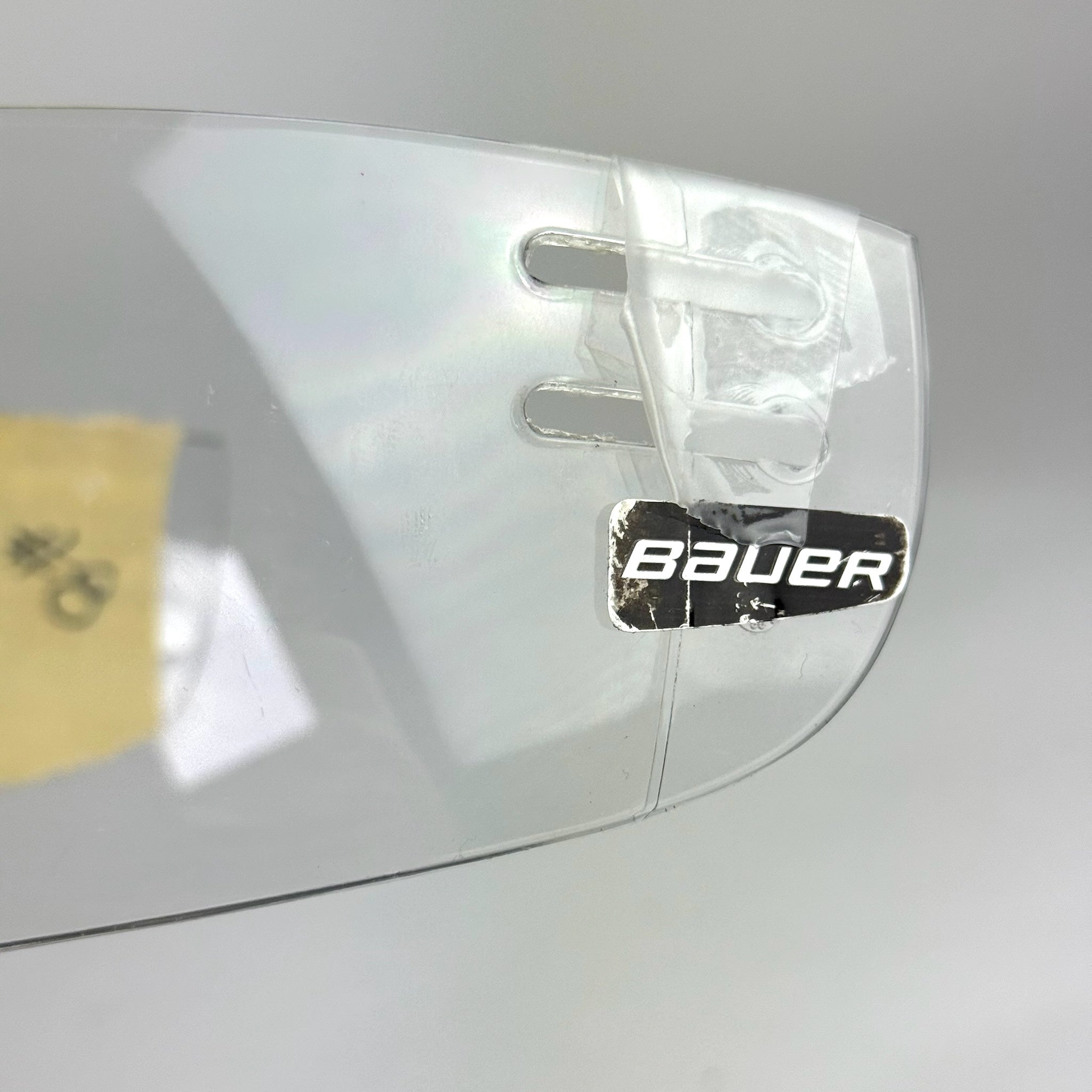 Used Bauer Regular Cut Visor Sku#V121 - Top Flight Hockey