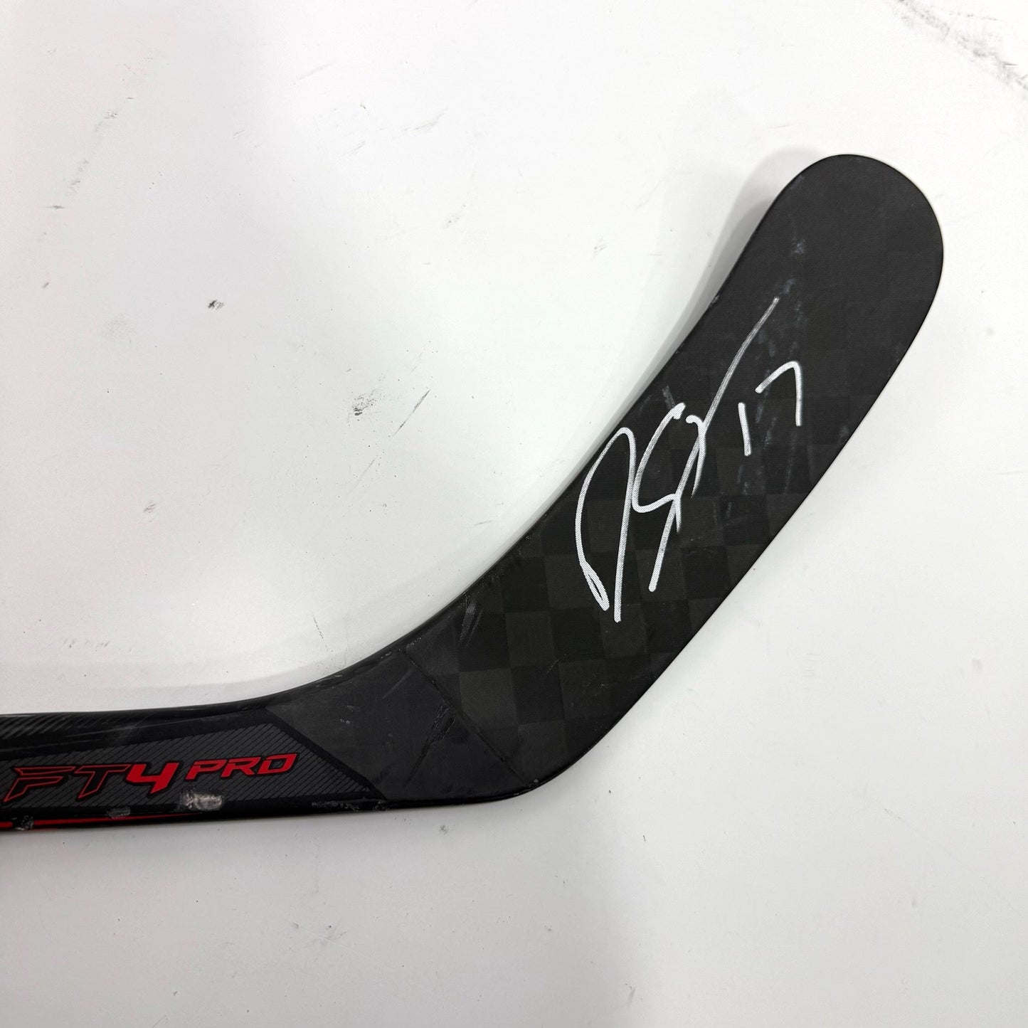 Game Used and Autographed Left CCM Jetspeed FT4 Pro | 85 Flex P92M Curve Grip | Dylan Strome | BH208 - Top Flight Hockey