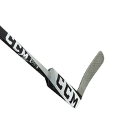 New Full Right CCM Black/White E Flex 5 Pro Goalie Stick | P4 Curve 27" | #191520207397 - Top Flight Hockey