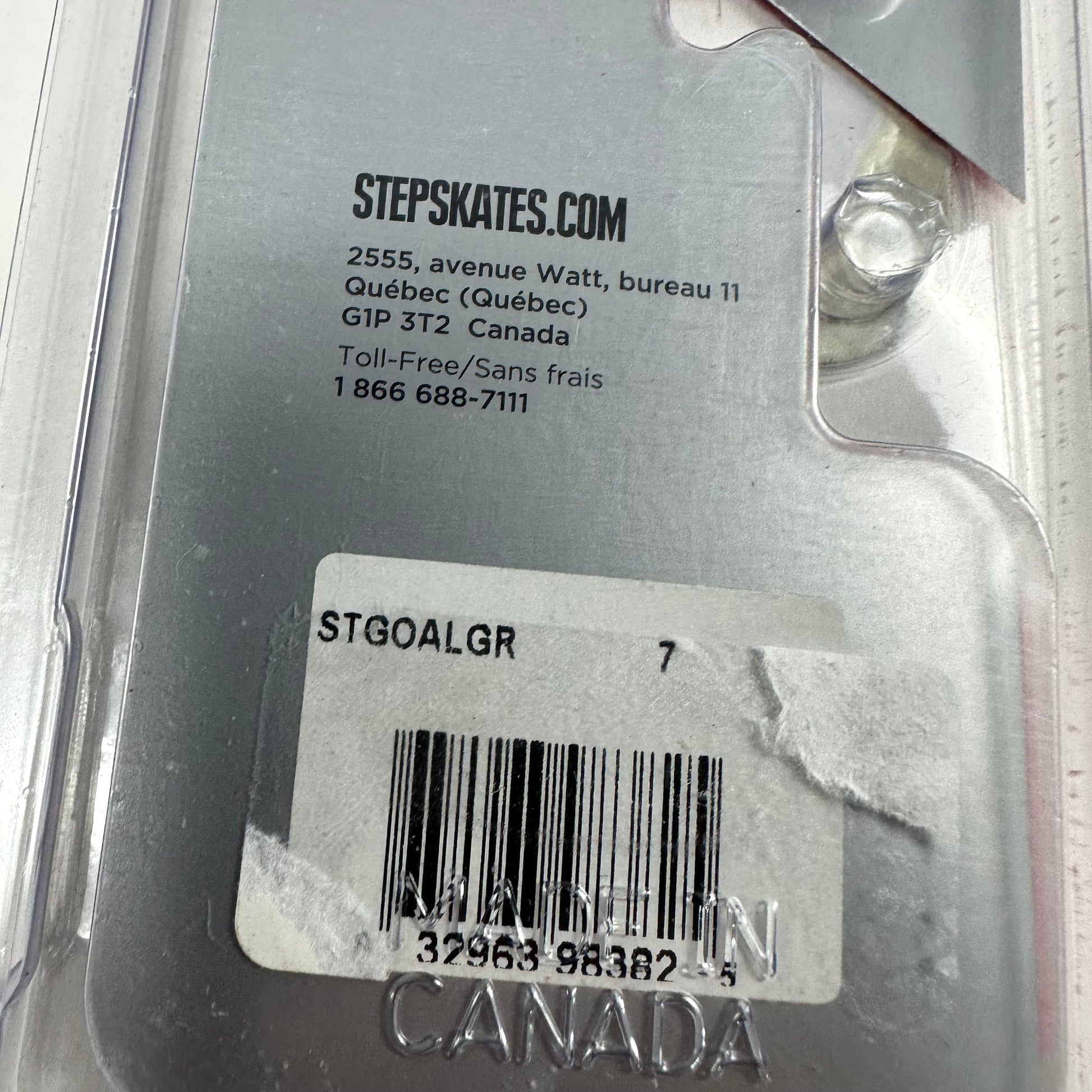 Brand New Pair - Step Steel Goalie ST GoalGR - Size 7 - #H219 - Top Flight Hockey