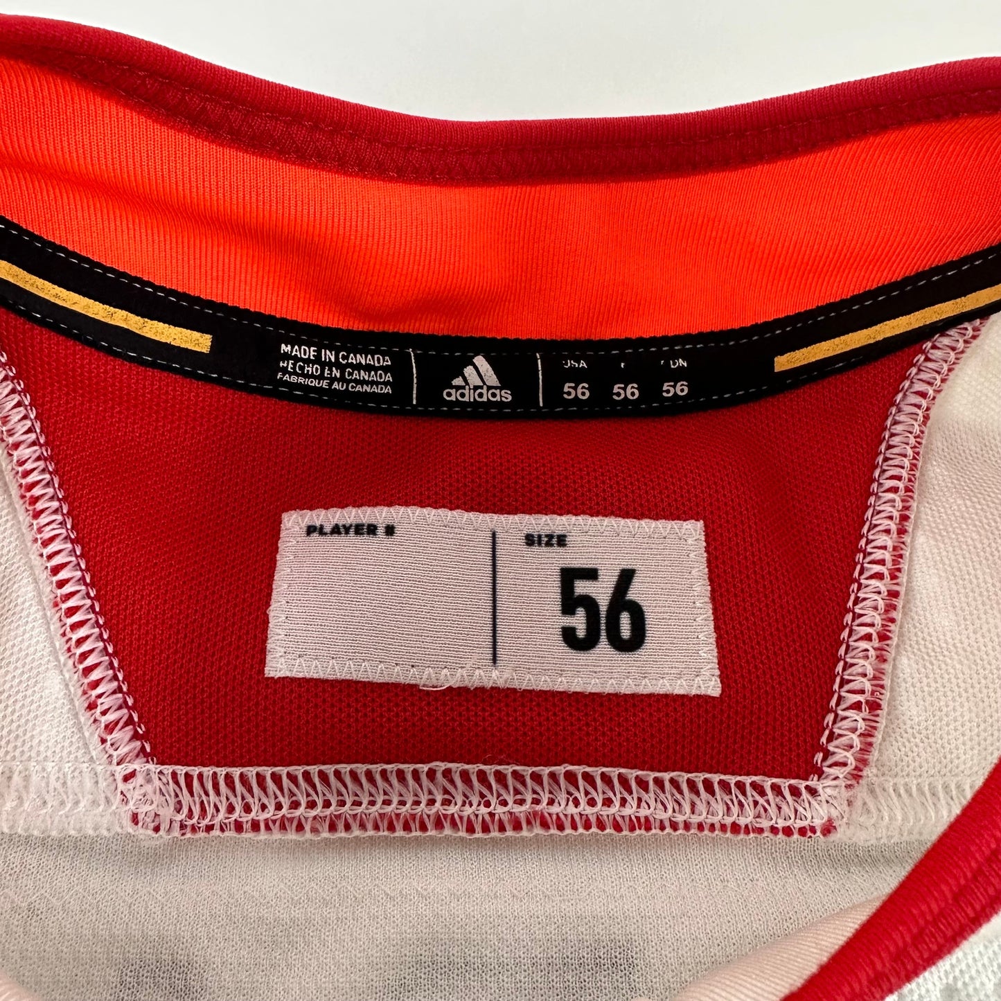 PHARAND #64 - White Chicago Blackhawks Camp / Practice Jersey - Adidas MIC Size 56
