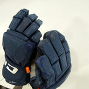 Used Navy CCM Jetspeed Pro Gloves | 14" | D356