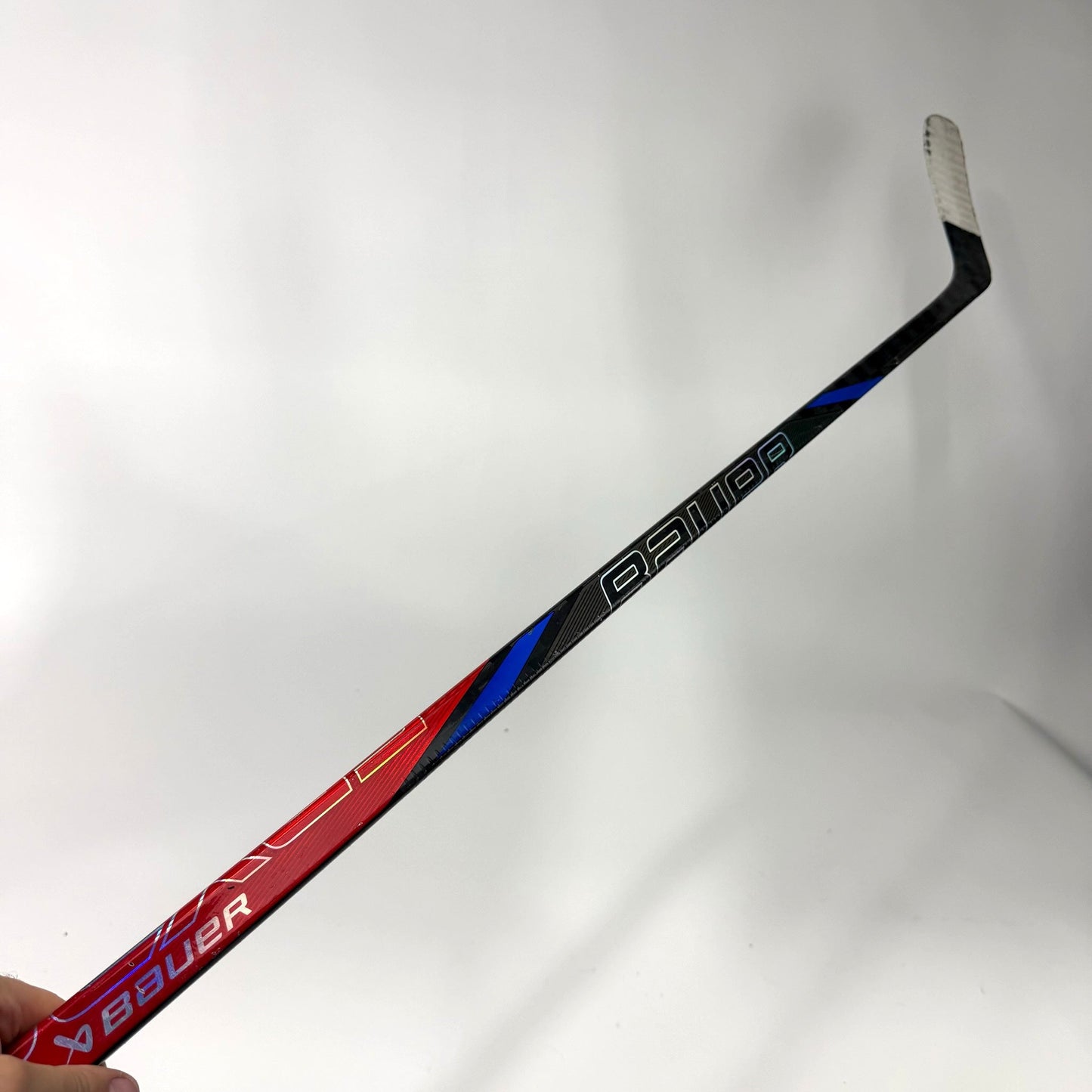 Used Left Blue/Red Bauer Nexus Tracer | 55 Flex P88 Curve Grip | AB692