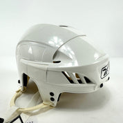 New White Reebok 4K Helmet | Small | L327 - Top Flight Hockey
