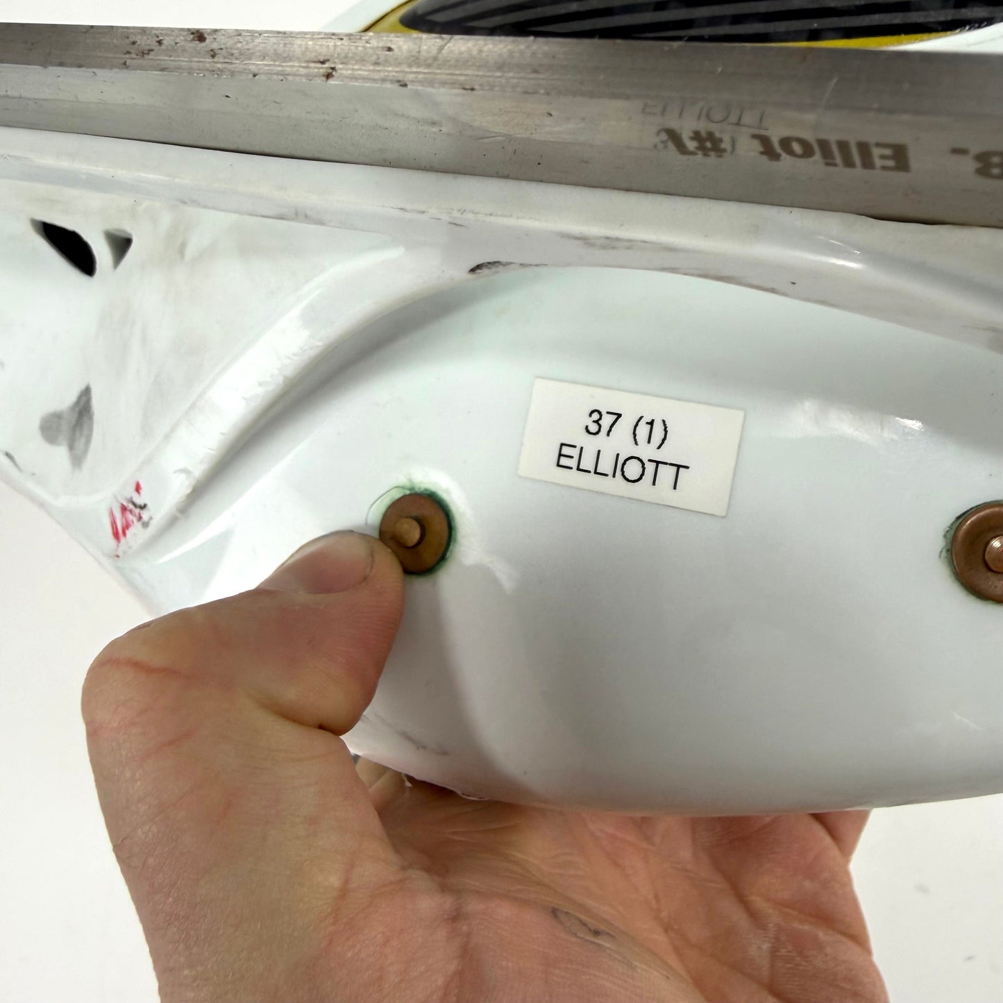 Used True Custom Pro Goalie Skates | Size 10? | Jake Elliot | TBL632 - Top Flight Hockey