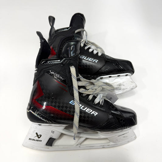 Used Red Bauer Supreme Shadow Skates | Size 7.5 D | AB421
