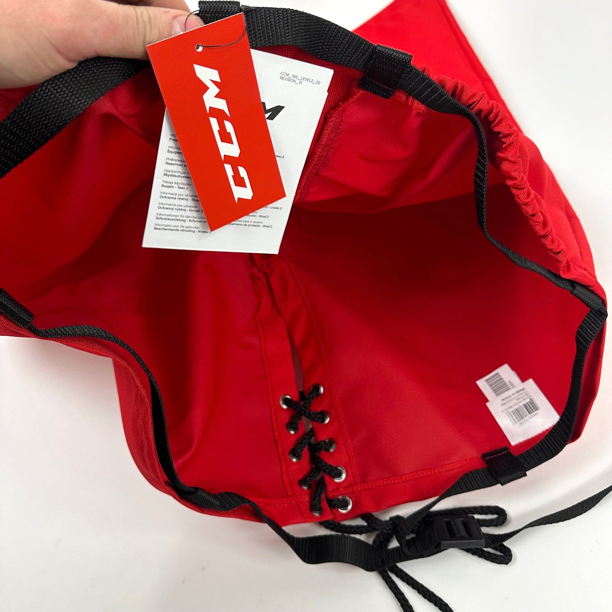 Brand New Red CCM PP10C Shell - Multiple Sizes Available - Top Flight Hockey