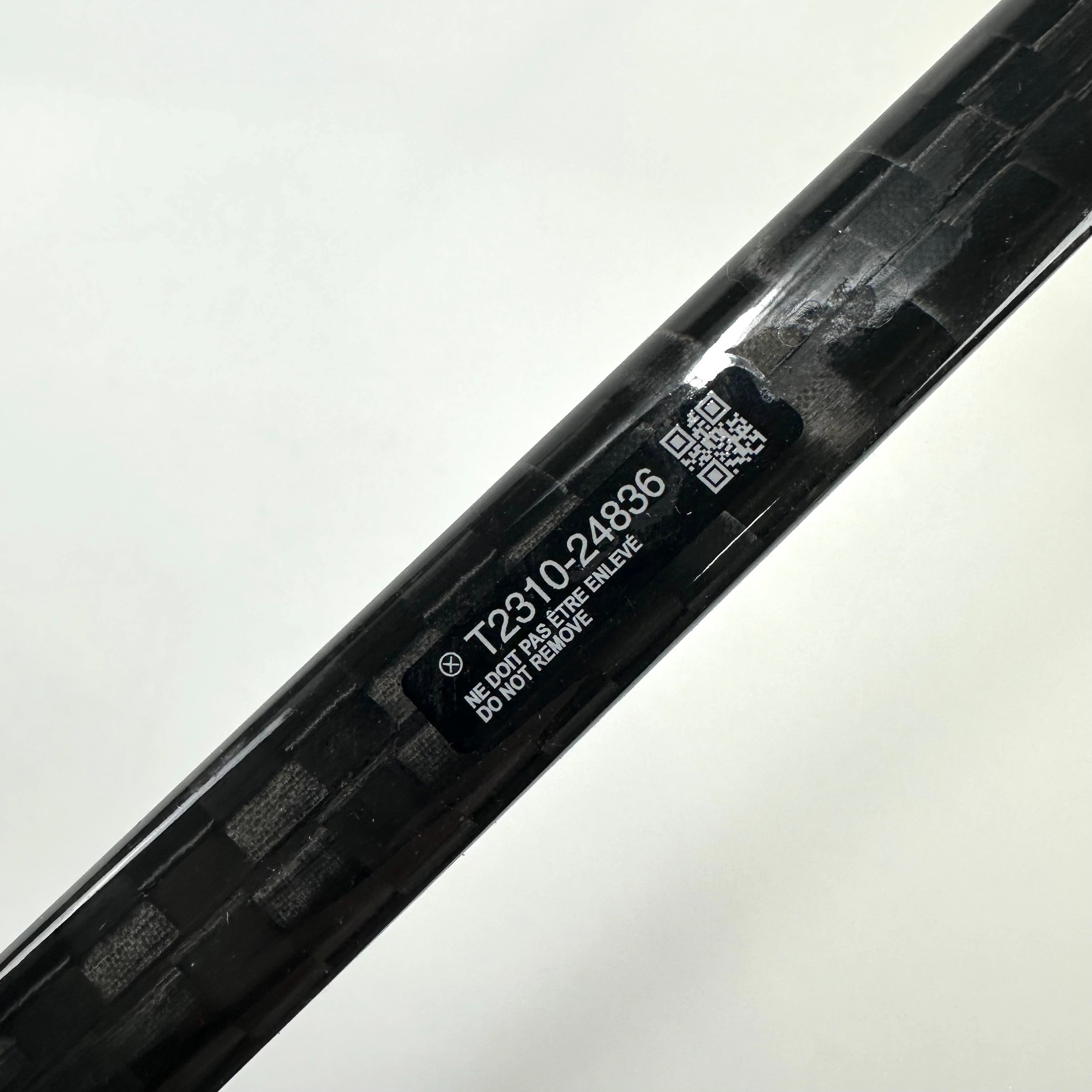 Used Once KUCHEROV Blacked Out Bauer Hyperlite G3 Profile - 77 Flex - Kucherov Curve - Stick#70