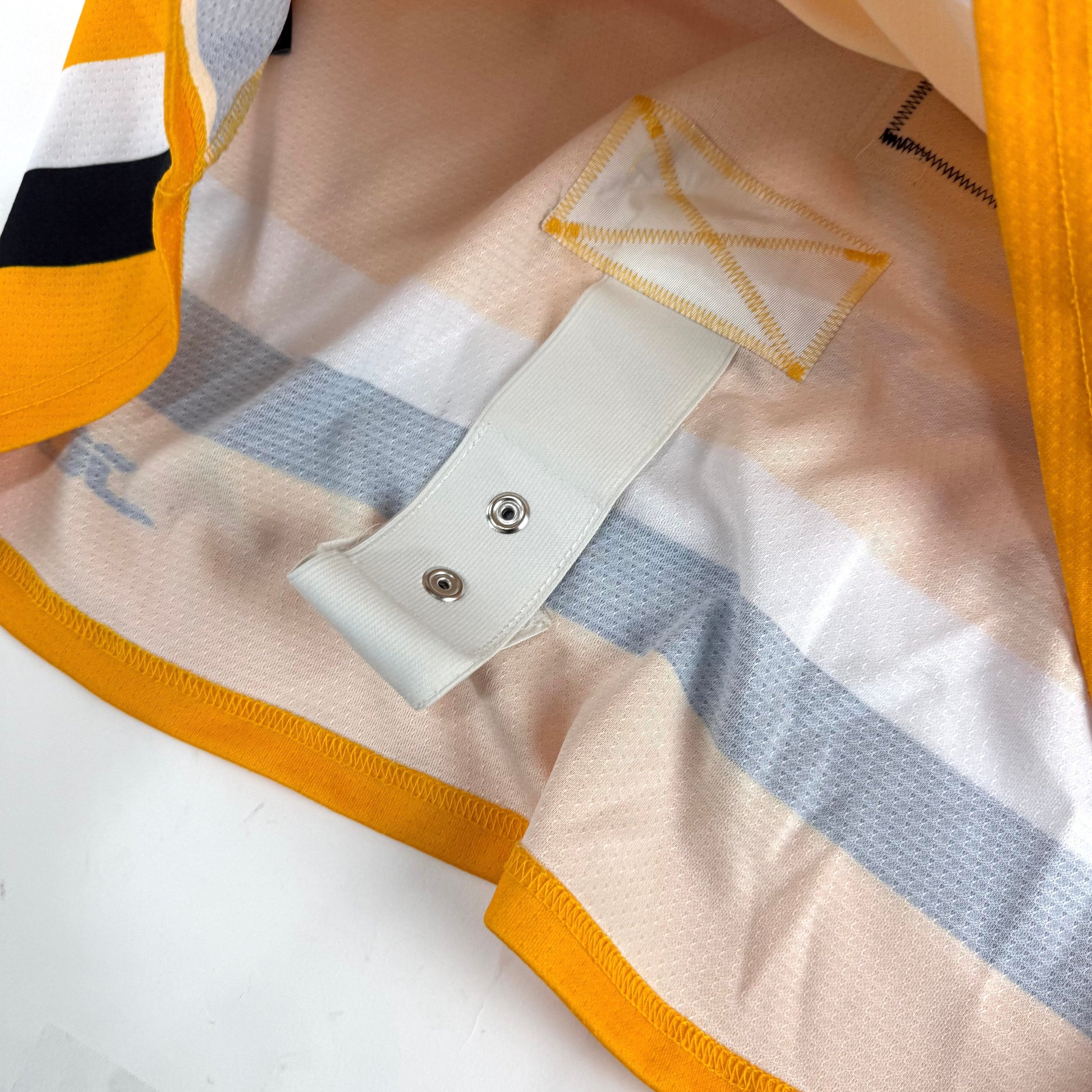 Yellow JOG Adrian College Game Jersey | Size 52 | Noetzel #24 - Top Flight Hockey