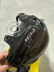 New Black Senior Small CCM Tacks X Helmet - Top Flight Hockey