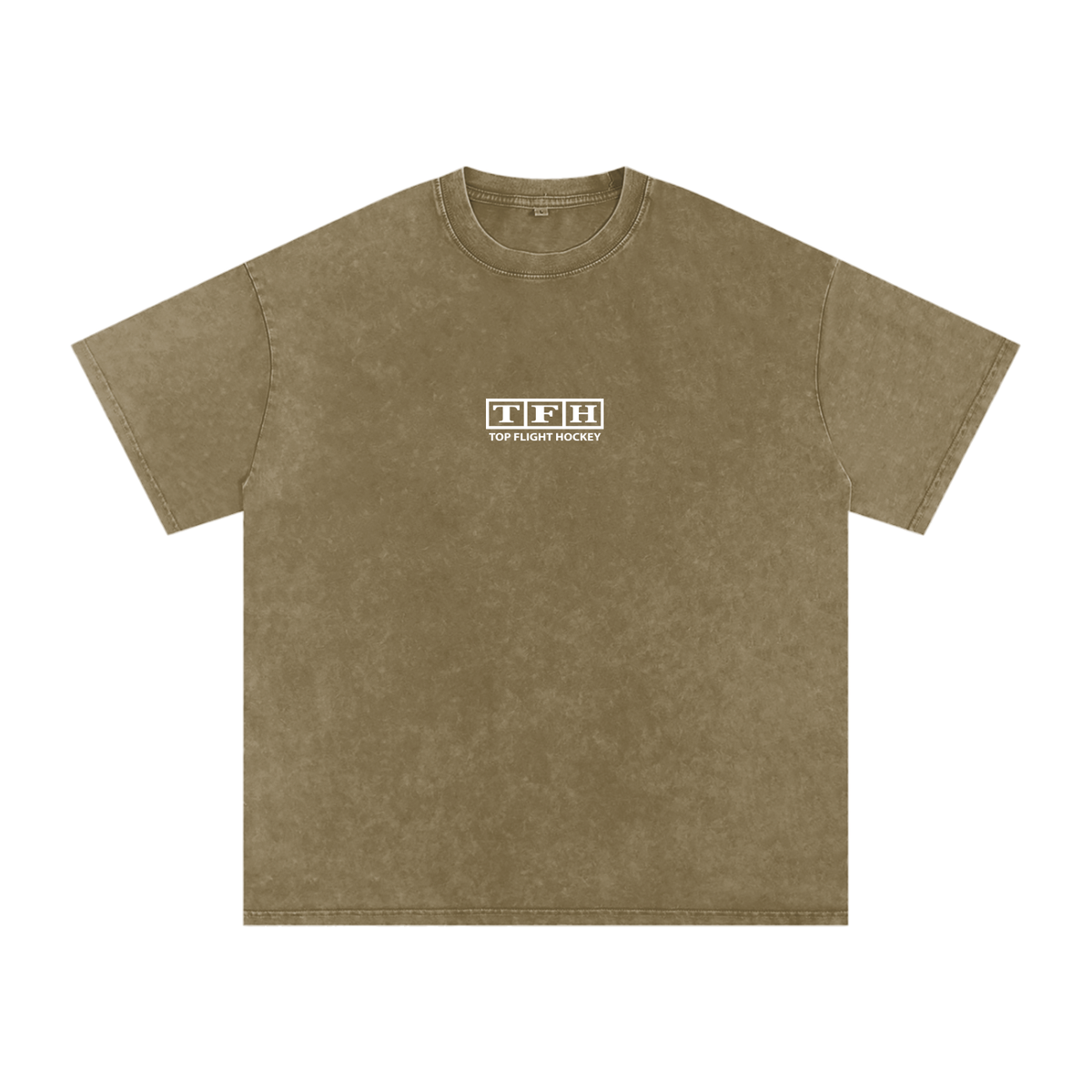TFH Washed Oversized Tee | White Logo