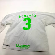 Used White Tron Cow Jersey | Large | A93