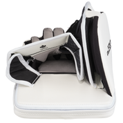 New CCM White E Flex 6.9 Goalie Blocker | Regular | Intermediate | #191520629854 - Top Flight Hockey