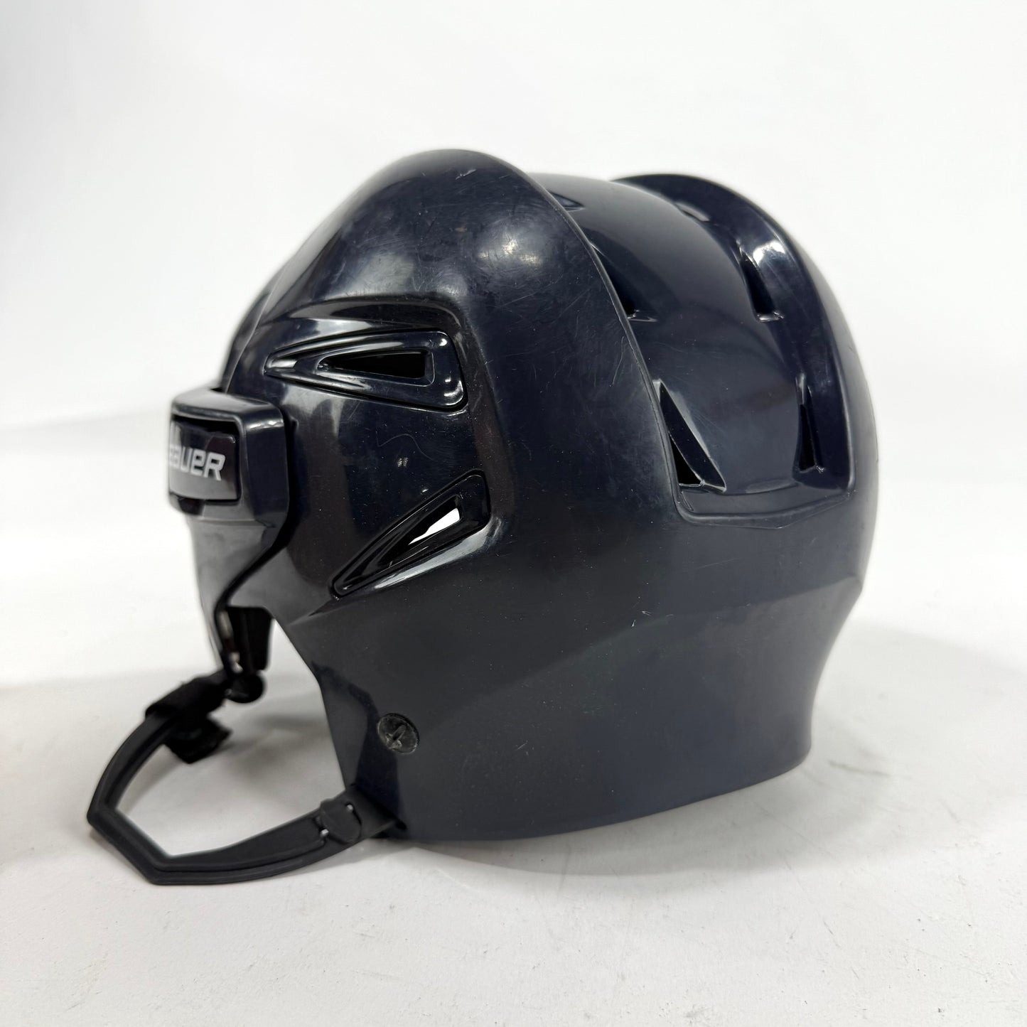 Used Navy Bauer Re-akt 75 Helmet | Small | E16