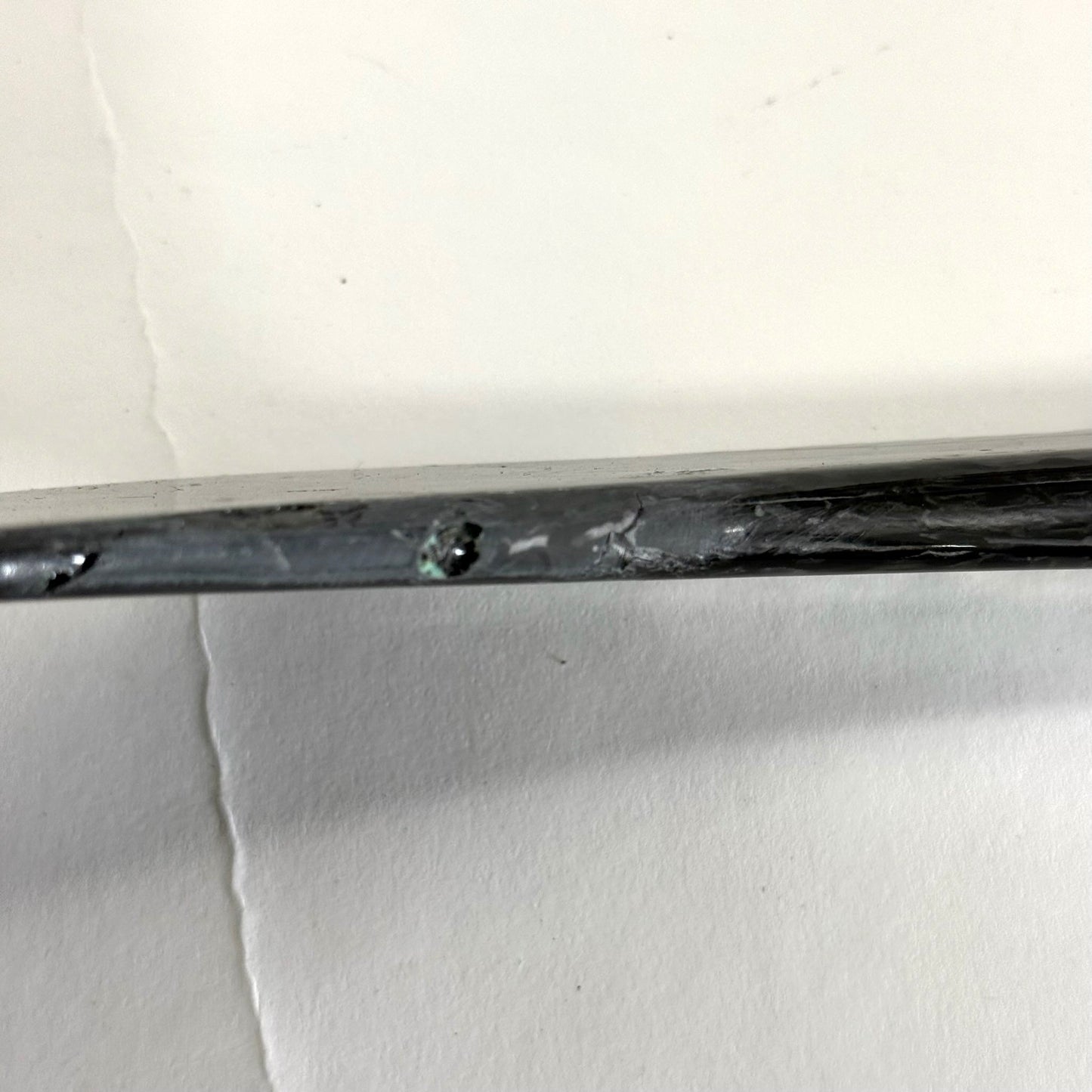 Game Used and Auto'd Right Warrior Alpha LX Pro | 85 Flex P92 Curve Grip | Joey Anderson | BH240