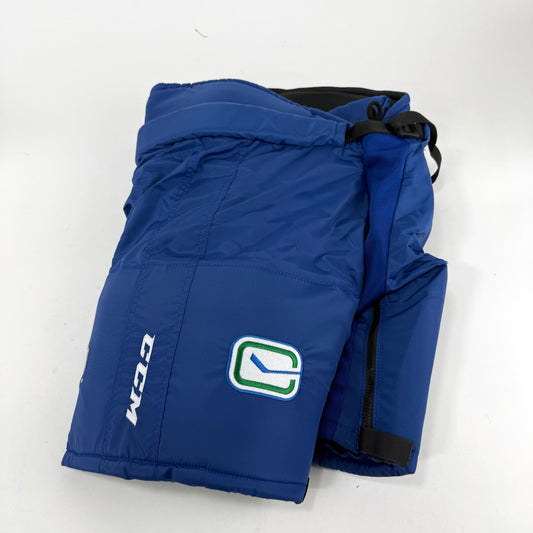 New Royal Blue Vancouver Canucks CCM HP70 Pants | Small