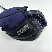 Used Black and Purple CCM E Flex 4 Glove | Full Right | H368