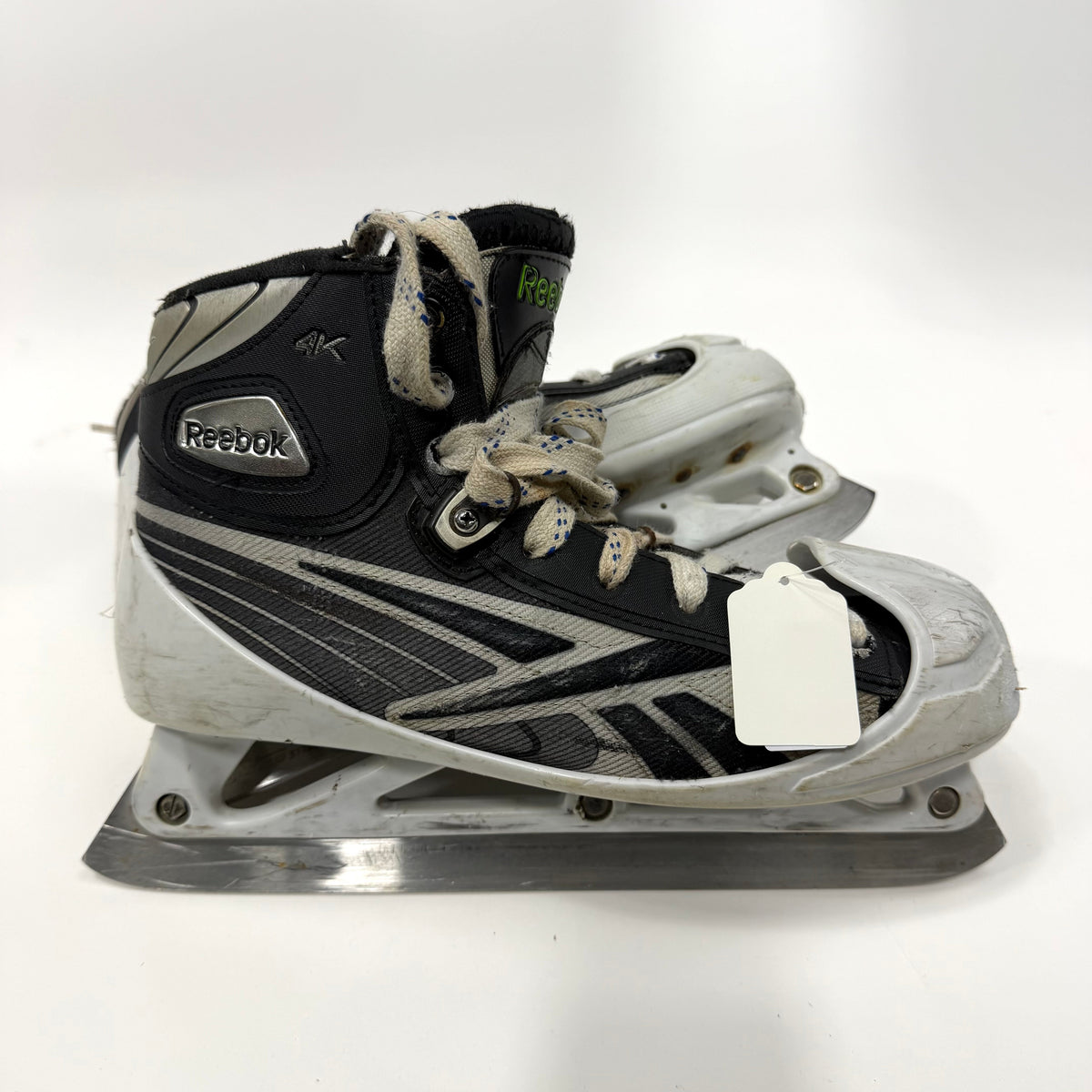 Used Reebok 4k Goalie Skates | Size 9 | AB215 - Top Flight Hockey