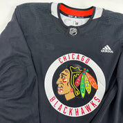 JONES #82 - Black Chicago Blackhawks Practice Jersey - Adidas MIC Size 58 - Top Flight Hockey