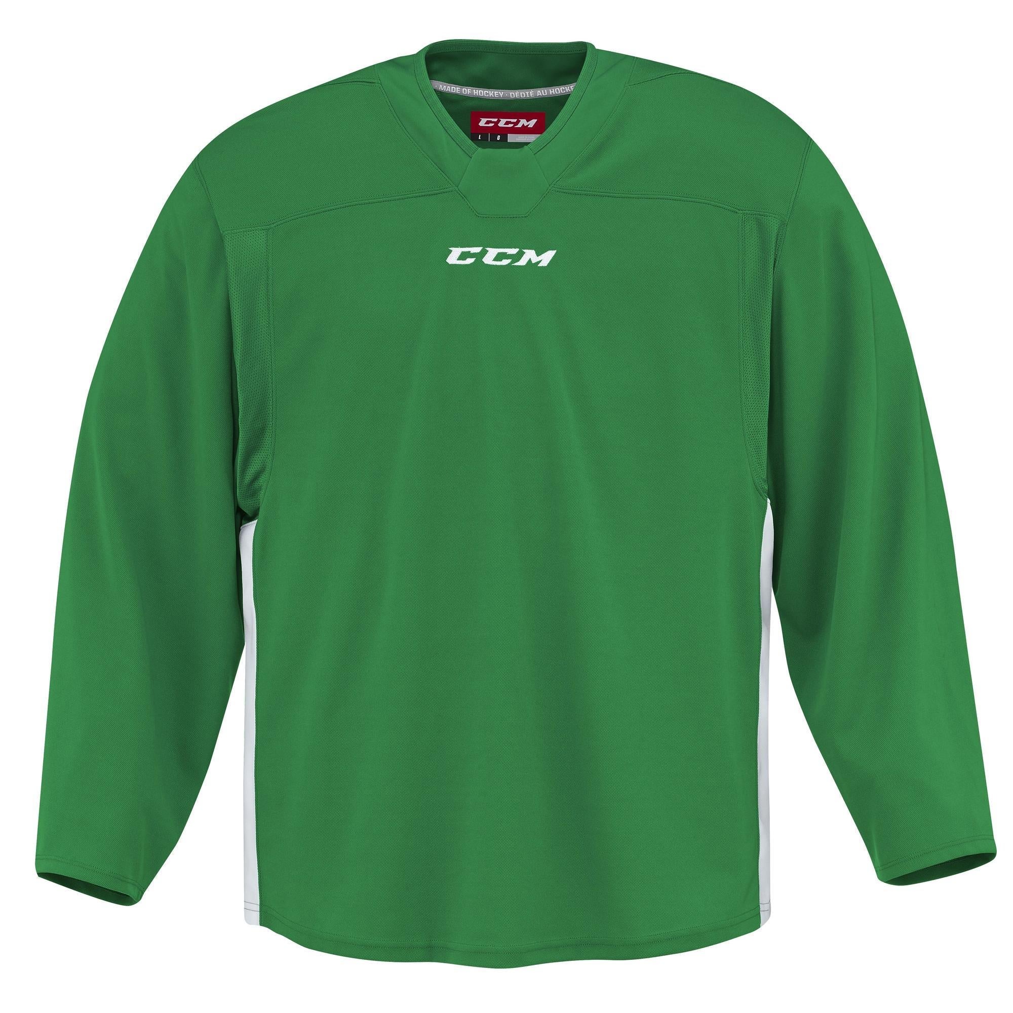 New CCM 6000 Series Quicklite Practice Jersey Kelly Green | Senior S | #888600657103 - Top Flight Hockey