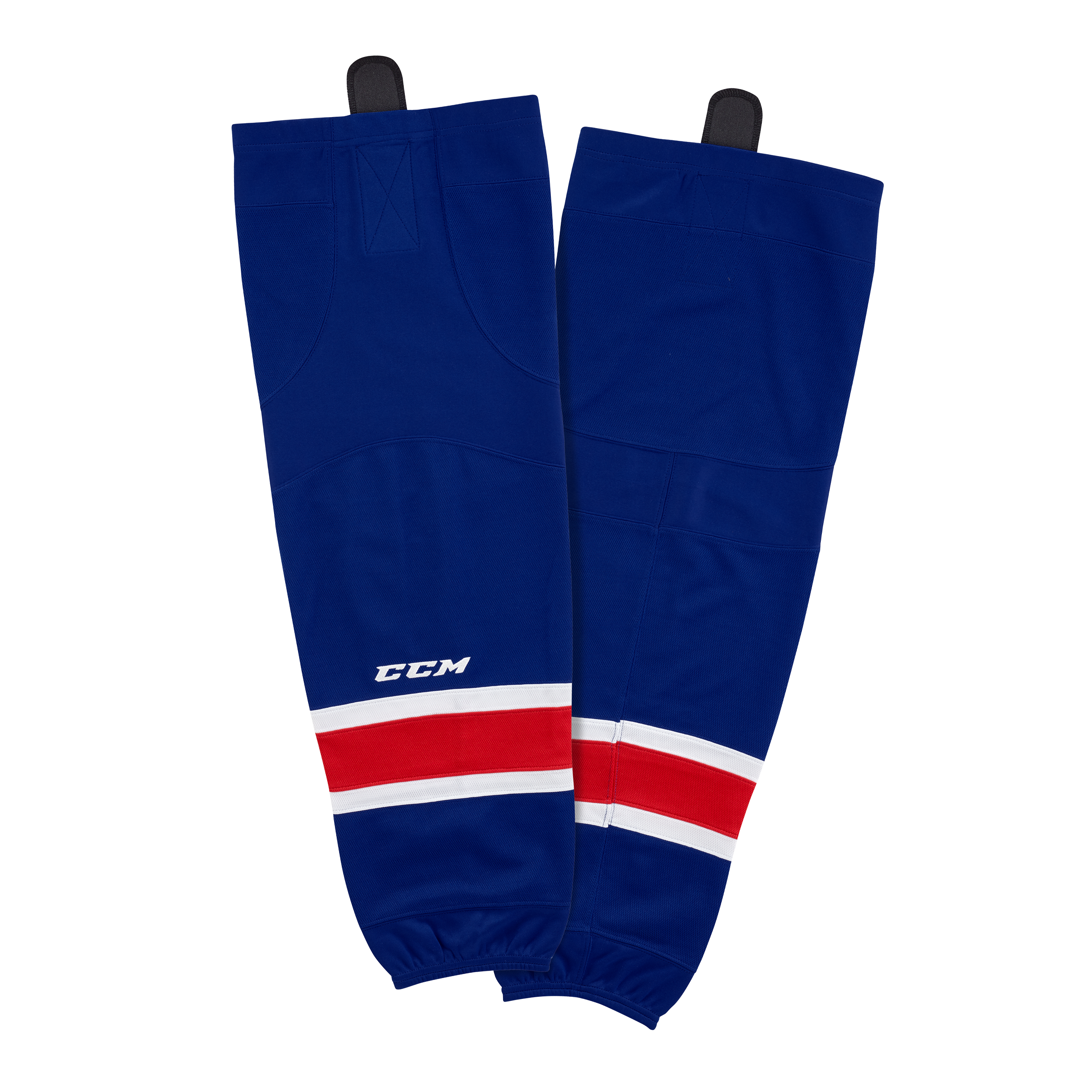 Brand New - New York Rangers Home CCM Quicklite 8000 Hockey Socks - Senior - Top Flight Hockey