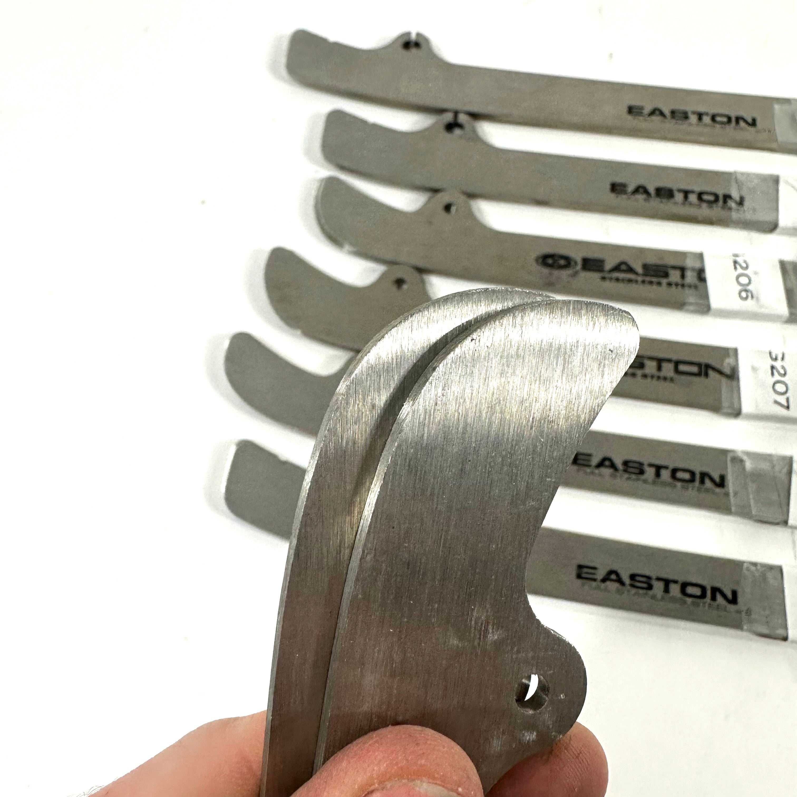 Brand New Easton Full Stainless Steel Replacement Blades - Multiple Pairs Available