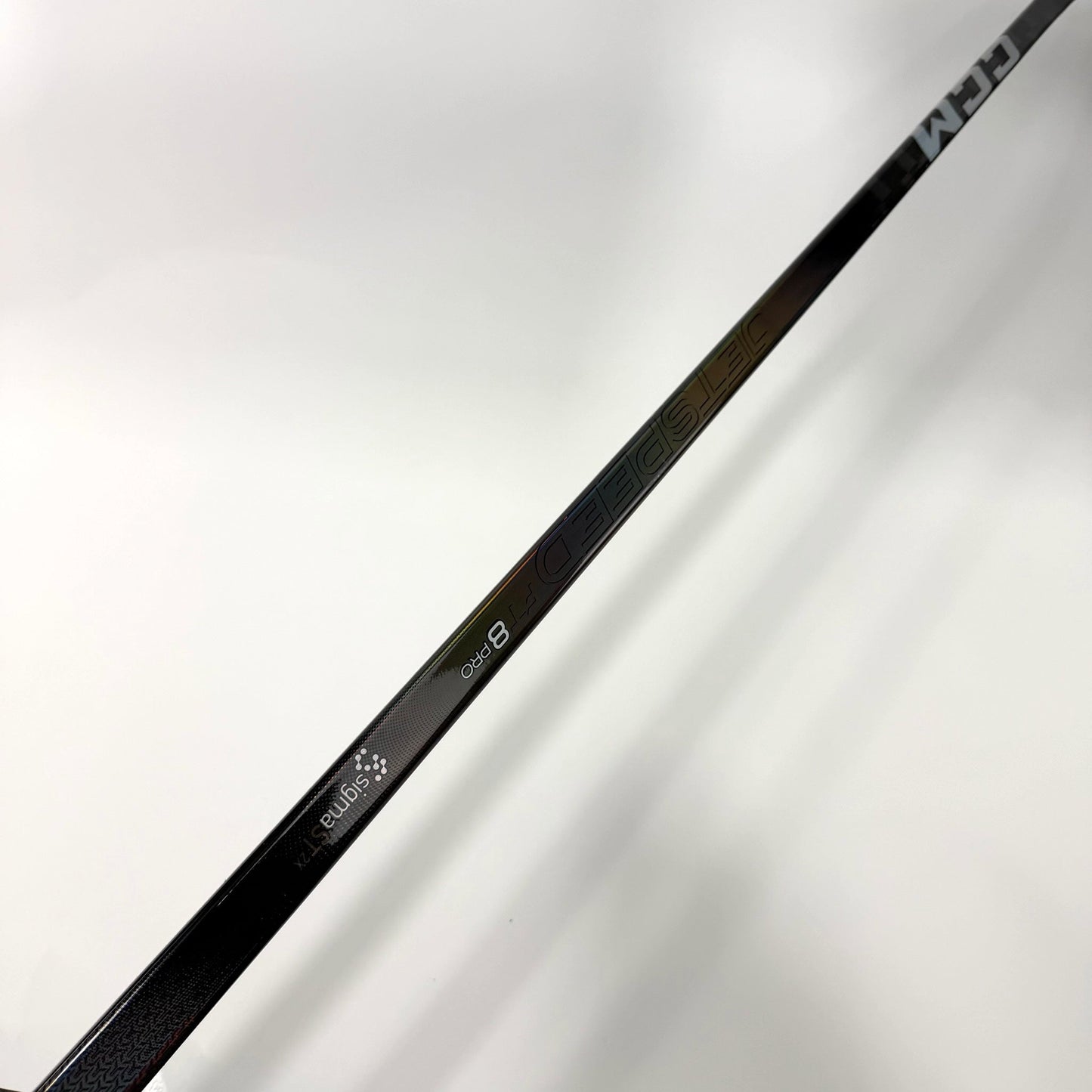 New Right Black CCM Jetspeed FT8 Pro | 85 Flex P40 Square Toe Curve Grip | AB453