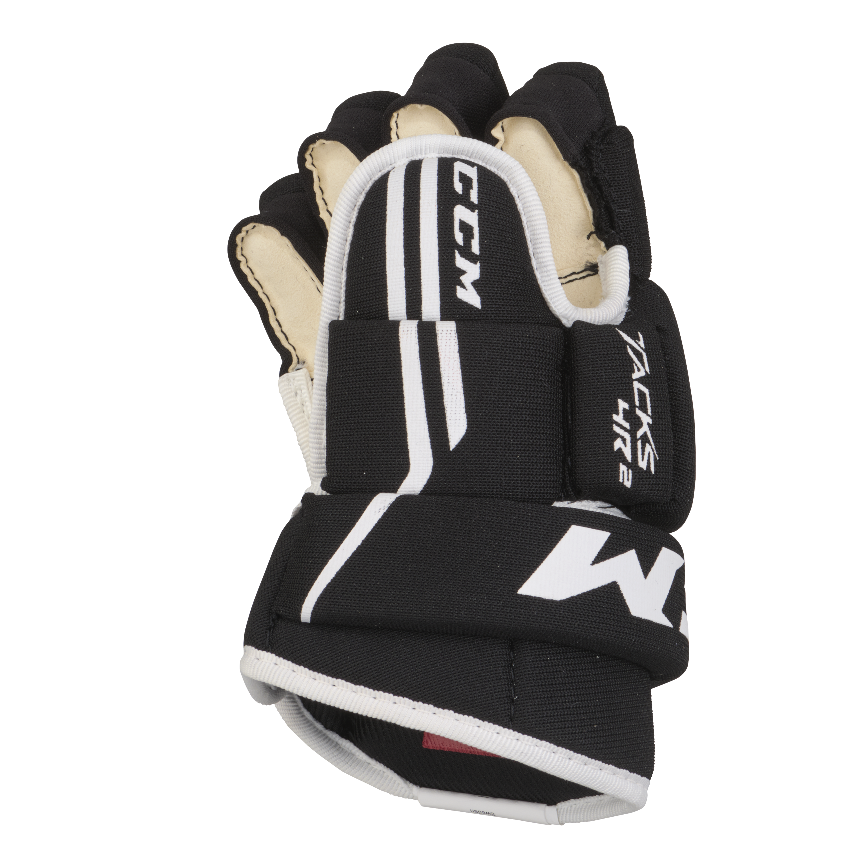 Black New Youth CCM HG 4R2 Gloves Size 8" Retail