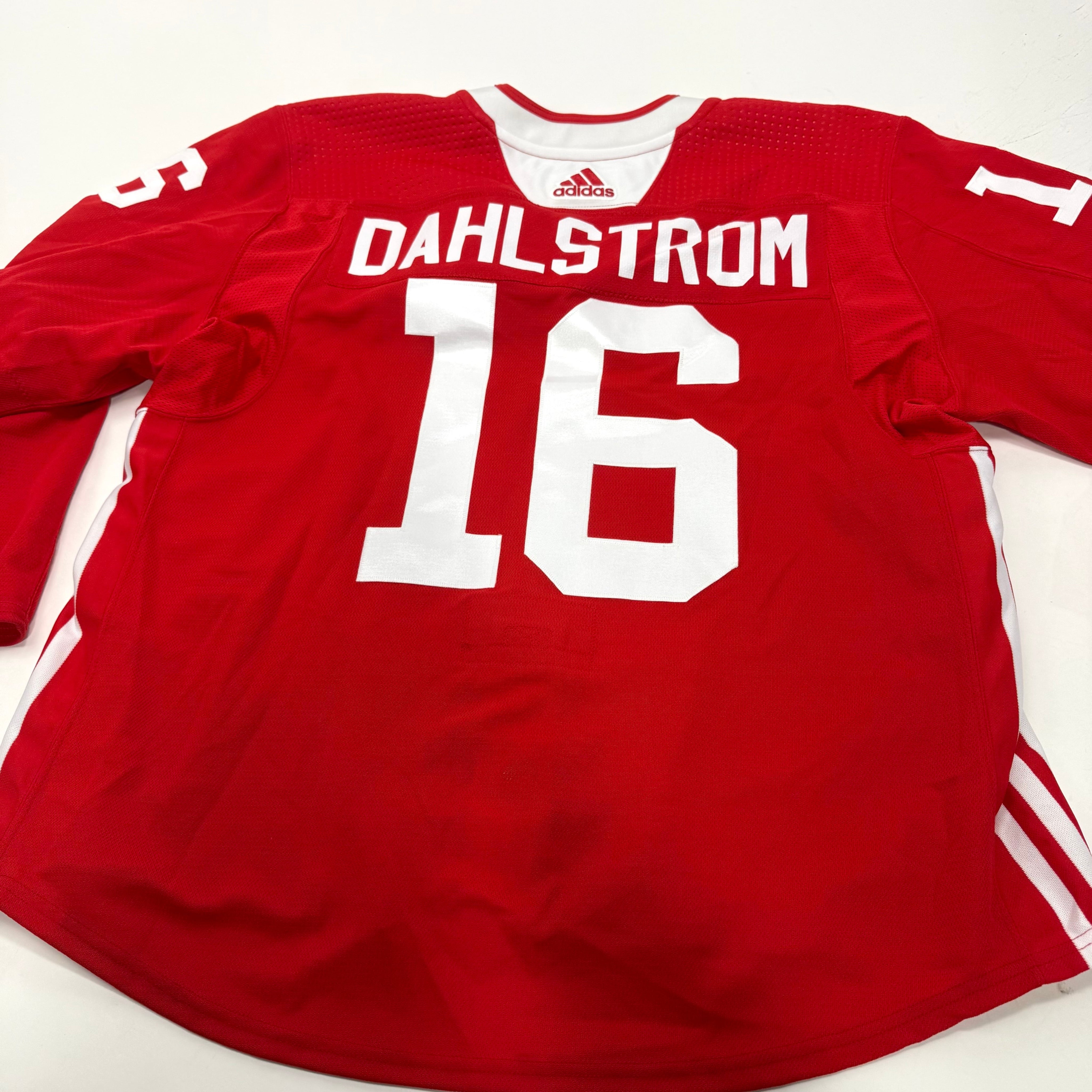 Used Red Chicago Blackhawks Adidas MIC Practice Jersey | Size 58 | Dahlstrom #16 - Top Flight Hockey