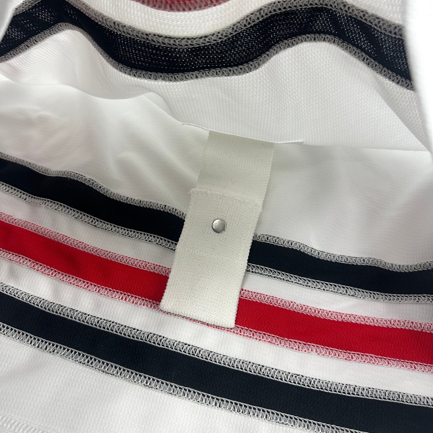 Brand New White MIC Adidas Chicago Blackhawks Blank Game Jersey - Size 60 - Top Flight Hockey