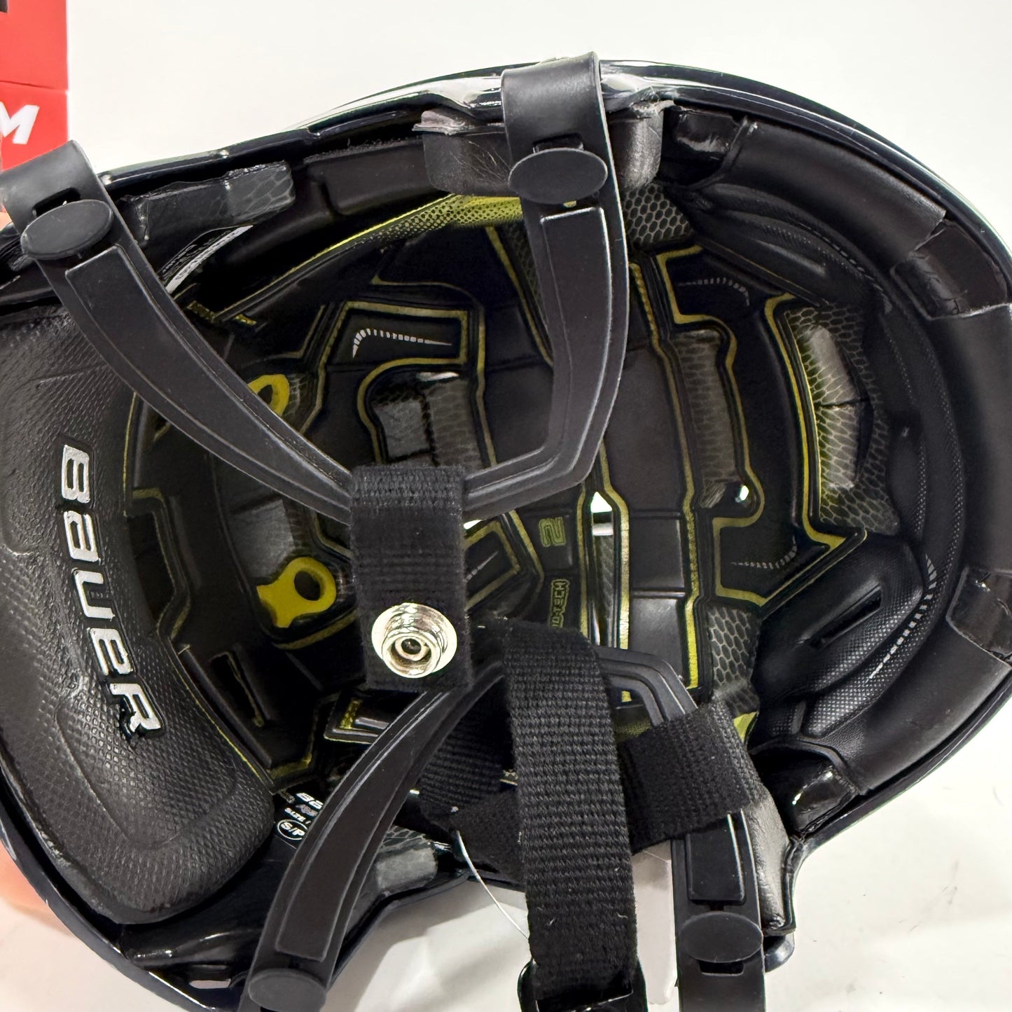 New Defected Navy Bauer Re-akt 100 Helmet | Sr Small | R607 - Top Flight Hockey