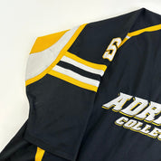 Used Adrian College Black Harrow Mens Game Jersey | Size XL | #5