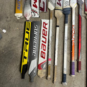 Lot of Broken Goalie Sticks and Pieces for Projects - #C344