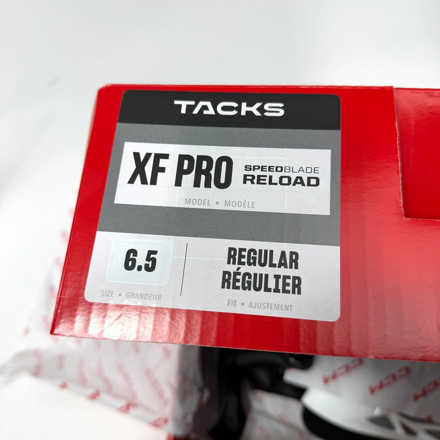 Brand New Retail CCM Tacks XF Pro Skates - Size 6.5 - Regular