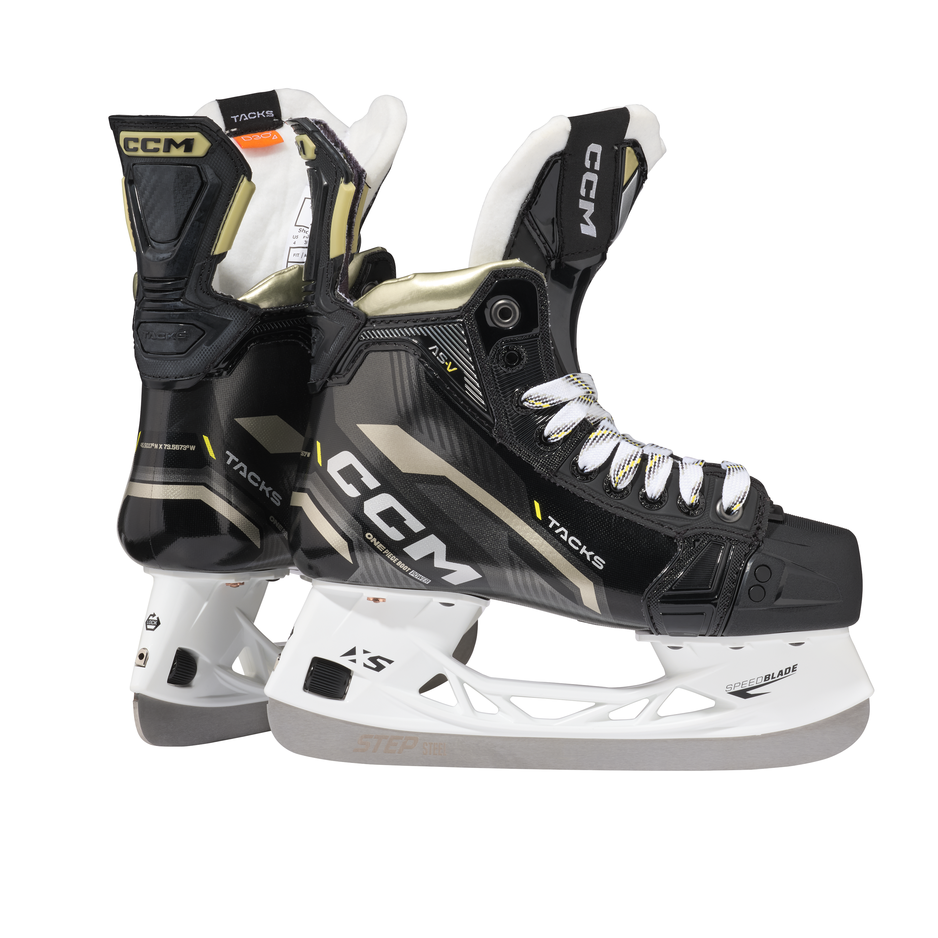 New CCM Tacks AS-V Skates | Size 6 Wide | #191520430429 - Top Flight Hockey